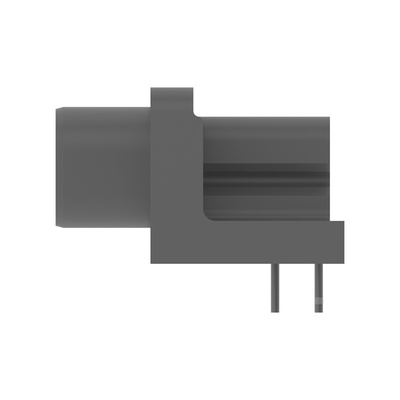 TE Connectivity 5745131 9 Way Right Angle Board Mount D-sub Connector Receptacle, 2.74mm Pitch