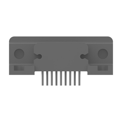 TE Connectivity 5745131 9 Way Right Angle Board Mount D-sub Connector Receptacle, 2.74mm Pitch