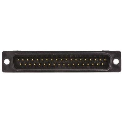 TE Connectivity Amplimite HDF-20 37 Way Right Angle Cable Mount D-sub Connector Plug, 2.77mm Pitch