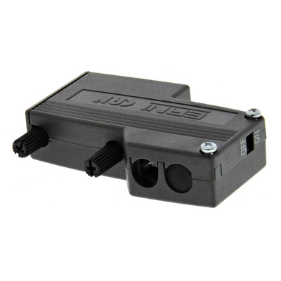 ERNI 154 9 Way Right Angle Cable Mount D-sub Connector Socket