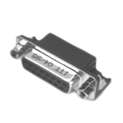 ITT Cannon ZD 62 Way Right Angle Through Hole D-sub Connector Socket