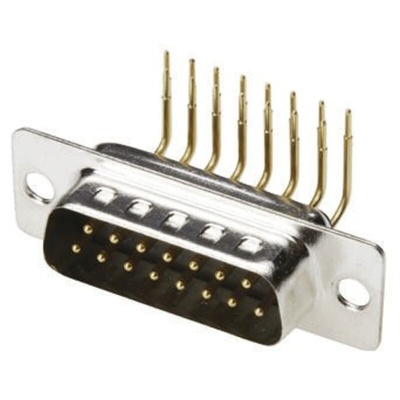 ASSMANN WSW A-DS 25 Way Right Angle Through Hole D-sub Connector Plug, 2.77mm Pitch
