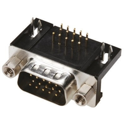 ASSMANN WSW A-HDS 44 Way Right Angle Through Hole D-sub Connector Plug, 2.29mm Pitch