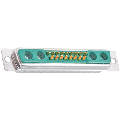 HARTING 21 Way Panel Mount D-sub Connector Plug