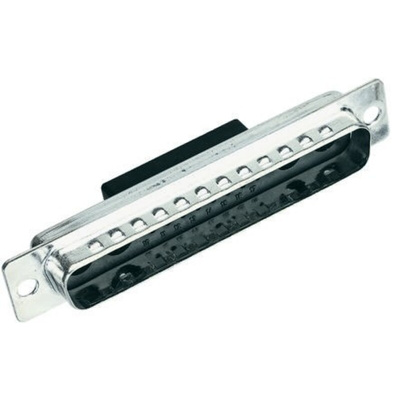 HARTING 17 (Signal), 4 (Power/Coax) Way Cable Mount D-sub Connector Plug