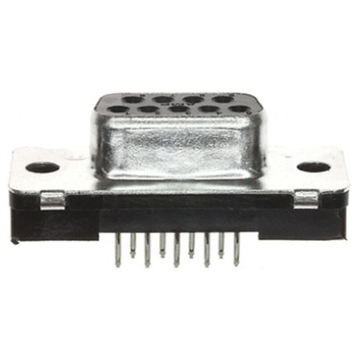 TE Connectivity Amplimite HD-20 9 Way Through Hole D-sub Connector Socket, 2.74mm Pitch