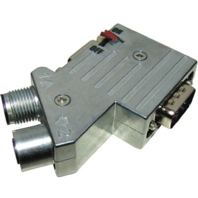 Provertha 9 Way 35 ° Cable Mount D-sub Connector Plug