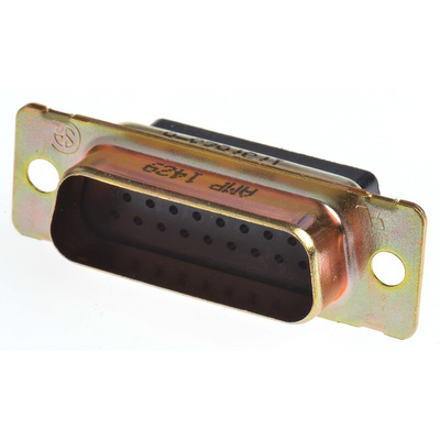 TE Connectivity Amplimite 90 26 Way Cable Mount D-sub Connector Plug