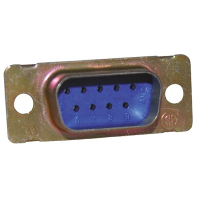 TE Connectivity Amplimite 109 9 Way Cable Mount D-sub Connector Plug