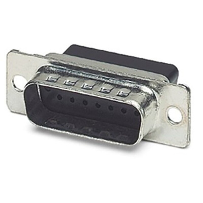 Phoenix Contact, VS-15-ST-DSUB-CD-MG D-Sub RJ Connector Accessory for use with D-Sub Data Connectors, Panel Mounting