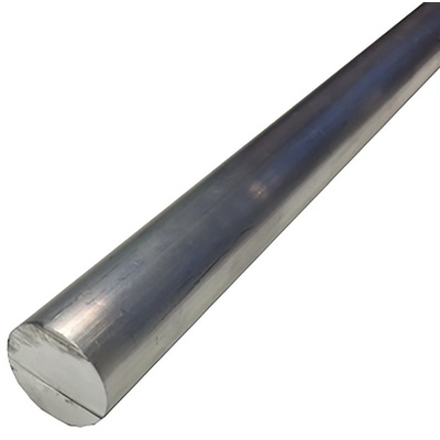 6082-T6 Aluminum Round Bar, 20mm x 1m
