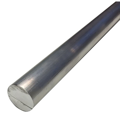 6082-T6 Aluminum Round Bar, 15mm x 1m