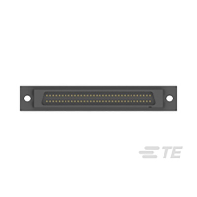 TE Connectivity Amplimite 0.50 68 Way Through Hole D-sub Connector Plug, 1.27mm Pitch