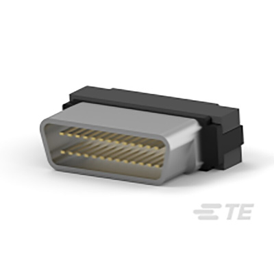 TE Connectivity Amplimite 0.50 26 Way Cable Mount D-sub Connector Plug, 1.27mm Pitch