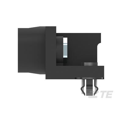 TE Connectivity 15 Way Right Angle Through Hole D-sub Connector Plug, 2.74mm Pitch