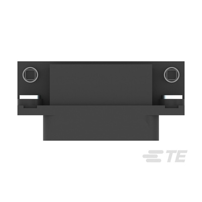 TE Connectivity 15 Way Right Angle Through Hole D-sub Connector Plug, 2.74mm Pitch