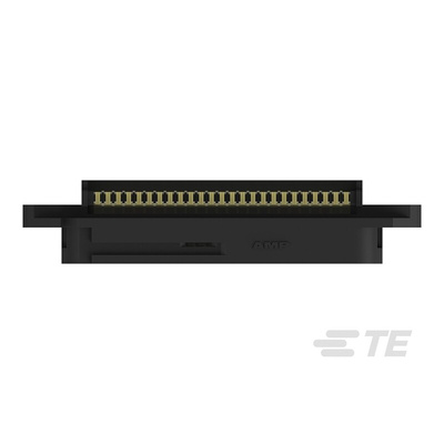 TE Connectivity CHAMP 50 Way Through Hole D-sub Connector, 2.16mm Pitch