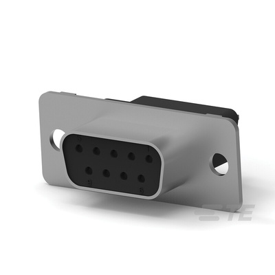 TE Connectivity Amplimite HD-20 9 Way Through Hole D-sub Connector Socket, 2.77mm Pitch