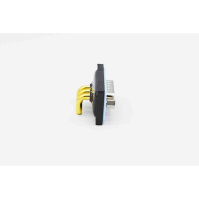 Norcomp SDF 9 Way Panel Mount Solder D-sub Connector Socket, 2.74mm Pitch, with 4-40 Screw Locks
