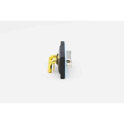 Norcomp SDF 37 Way Panel Mount Solder D-sub Connector Socket, 2.77mm Pitch, with 4-40 Screw Locks