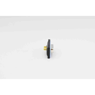 Norcomp CDFS 7 Way Panel Mount Solder D-sub Connector Plug, 2.77mm Pitch, with 4-40 Screw Locks