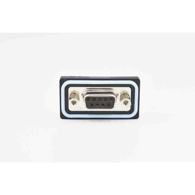 Norcomp CDFV 7 Way Vertical PCB D-sub Connector Socket, 2.77mm Pitch, with 4-40 Screw Locks, Boardlocks