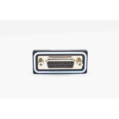 Norcomp CDFV 7 Way Vertical PCB D-sub Connector Plug, 2.77mm Pitch, with 4-40 Screw Locks