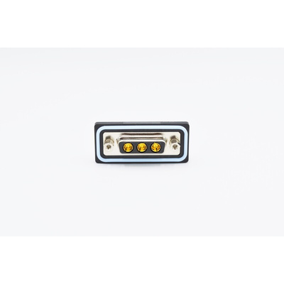Norcomp CDF 15 Way Right Angle Solder D-sub Connector Socket, 6.85mm Pitch, with 4-40 Boardlocks