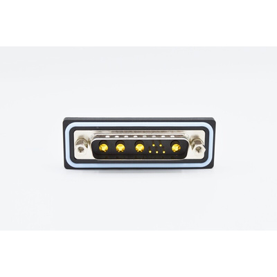 Norcomp CDF 25 Way Right Angle Solder D-sub Connector Plug, 2.77mm Pitch, with 4-40 Screw Locks
