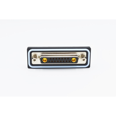 Norcomp CDF 25 Way Vertical Solder D-sub Connector Socket, 2.77mm Pitch, with 4-40 Boardlocks