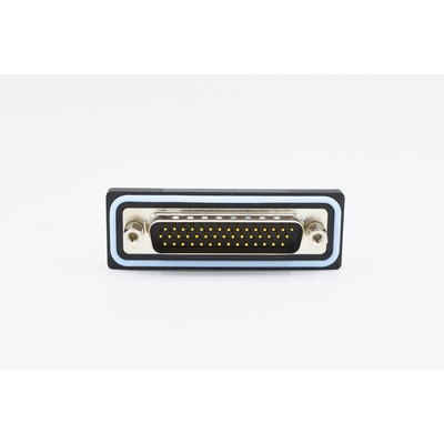 Norcomp HDF 44 Way Solder D-sub Connector Plug, 2.29mm Pitch, with 4-40 Screw Locks