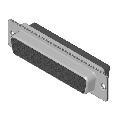 FCT from Molex 173113 78 Way Panel Mount D-sub Connector Socket, 2.08mm Pitch, with 4-40 Screw Locks