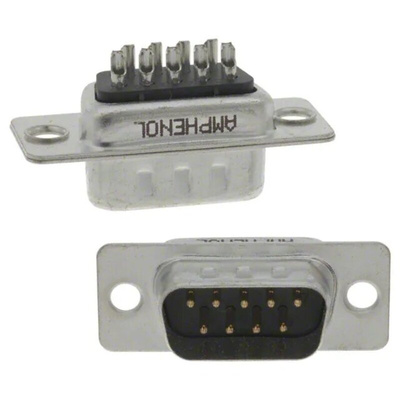 Amphenol ICC G17S 9 Way D-sub Connector Plug
