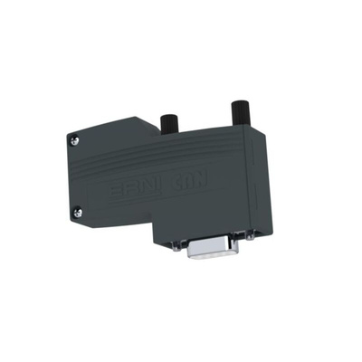 ERNI 9 Way Cable Mount D-sub Connector Socket