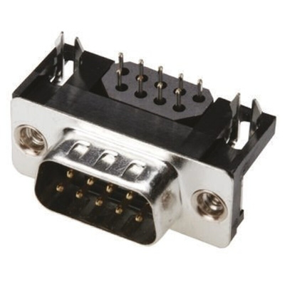 ASSMANN WSW A-DS 25 Way Right Angle Through Hole D-sub Connector Plug, 2.77mm Pitch