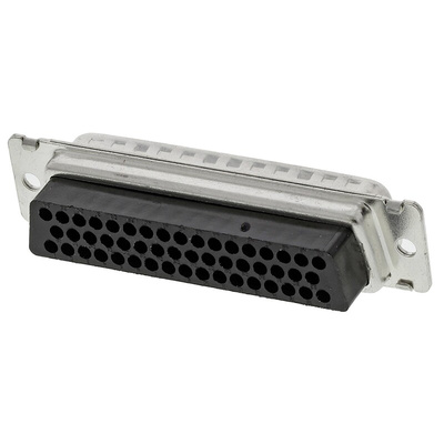 TE Connectivity Amplimite HDP-20 50 Way Cable Mount D-sub Connector Plug
