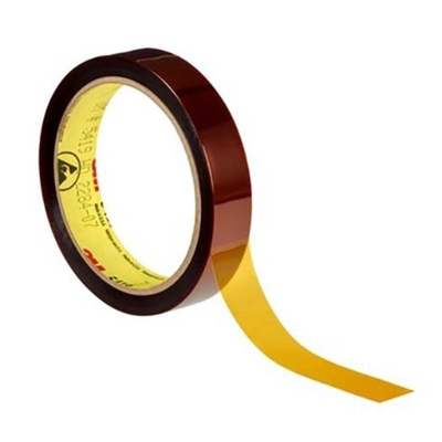 3M Scotch 5419 Yellow Polyimide Electrical Tape, 25mm x 33m