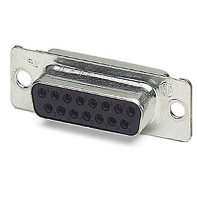 Phoenix Contact VS-15-BU-DSUB-EG Panel Mount D-sub Connector
