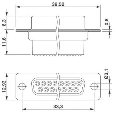 Phoenix Contact D-sub Connector