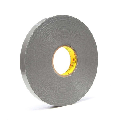 3M 4943F, VHB™ Grey Foam Tape, 12mm x 33m, 1.1mm Thick