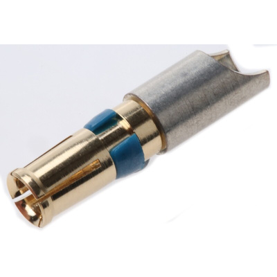 Amphenol ICC, DW Series, Female Solder D-Sub Connector Power Contact, Gold over Nickel Power, 16 AWG
