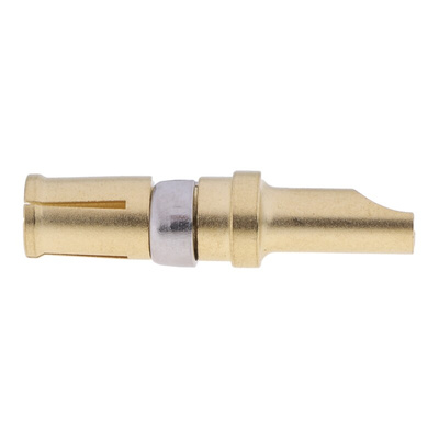 RS PRO Female Solder D-Sub Connector Power Contact, Gold over Nickel Power, 12 AWG