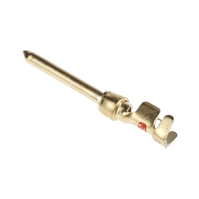 TE Connectivity, AMPLIMITE HDP-20 Series, size 20 Male Crimp D-sub Connector Contact, Gold over Nickel Signal, 24