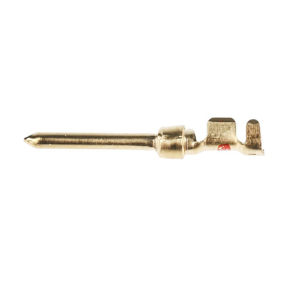 TE Connectivity, AMPLIMITE HDP-20 Series, size 20 Male Crimp D-sub Connector Contact, Gold over Nickel Signal, 24