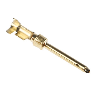 TE Connectivity, AMPLIMITE HDP-20 Series, size 20 Male Crimp D-sub Connector Contact, Gold over Nickel Signal, 24