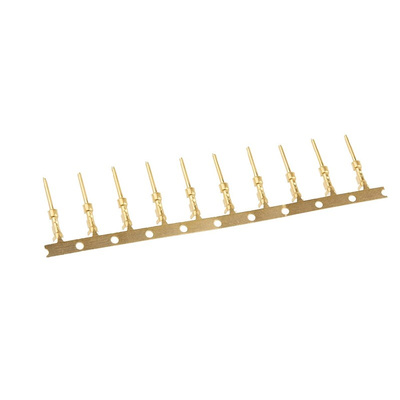 RS PRO Male Crimp D-sub Connector Contact, Gold over Nickel Plug, 24 → 20 AWG