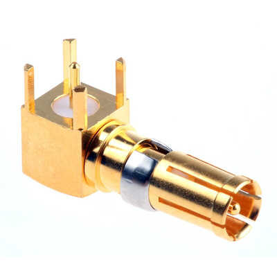 RS PRO Female Solder D-Sub Connector Coaxial Contact, Gold over Nickel Coaxial