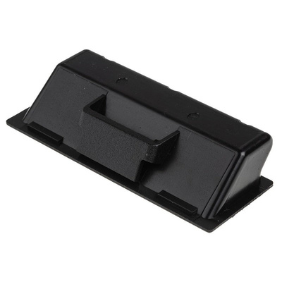 RS PRO Black Plastic Drawer Handle, 93mm