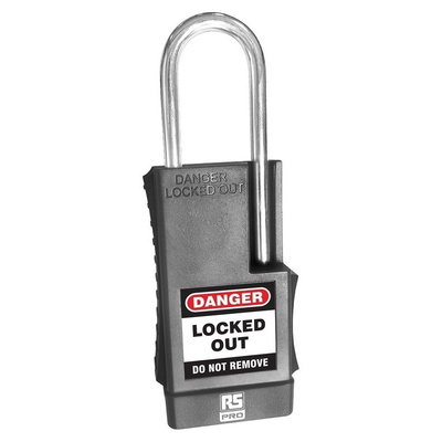 RS PRO 5mm Shackle Safety Lockout