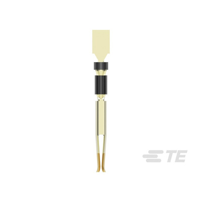 TE Connectivity size 22 Female Crimp D-sub Connector Contact, Gold Flash Socket, 28 → 22 AWG